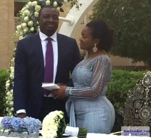 Photos: Alibaba & his wife Mary renew their vows as they celebrate 10th wedding anniversary